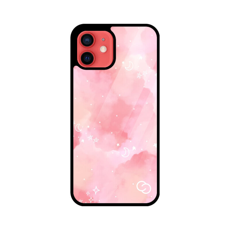 Cotton Candy Cosmos Glass Case