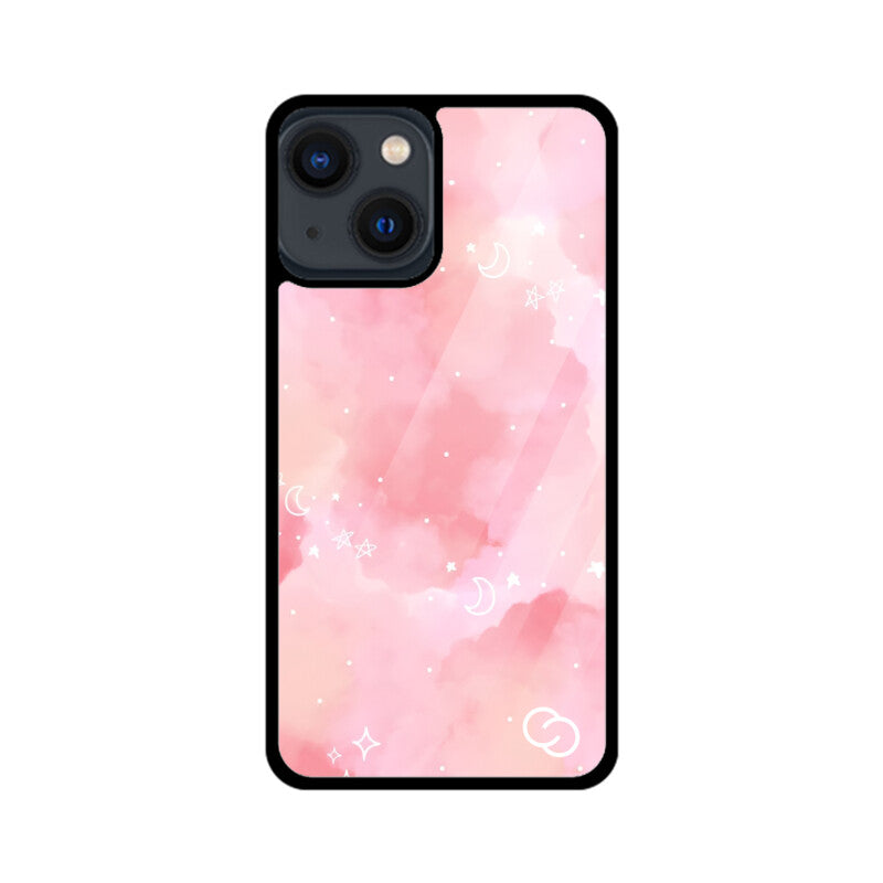 Cotton Candy Cosmos Glass Case