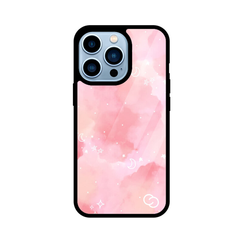 Cotton Candy Cosmos Glass Case