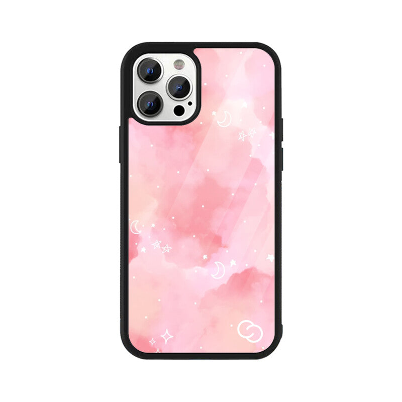 Cotton Candy Cosmos Glass Case