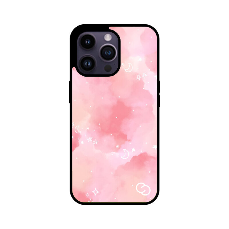 Cotton Candy Cosmos Glass Case