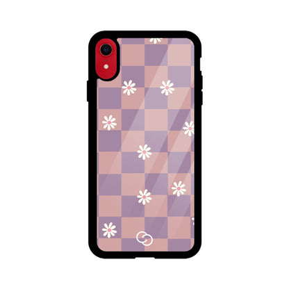 Daisy Checkers Glass Case