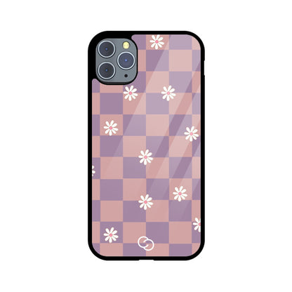 Daisy Checkers Glass Case