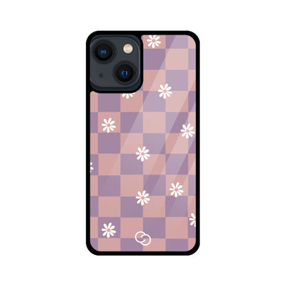 Daisy Checkers Glass Case