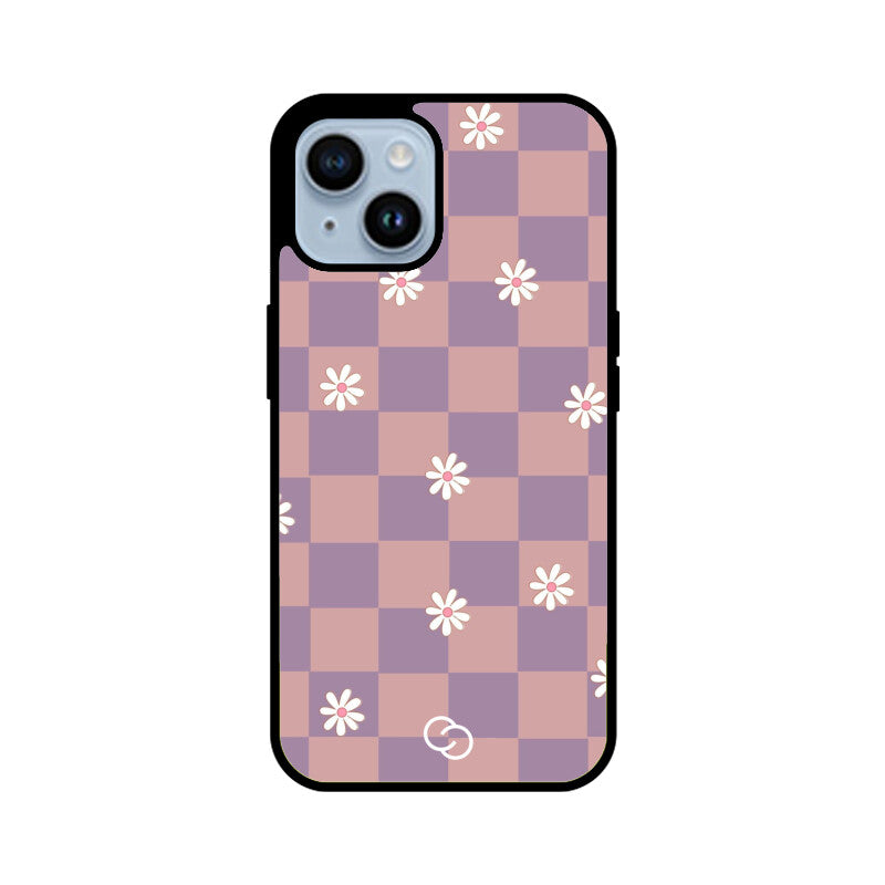 Daisy Checkers Glass Case