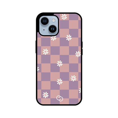 Daisy Checkers Glass Case