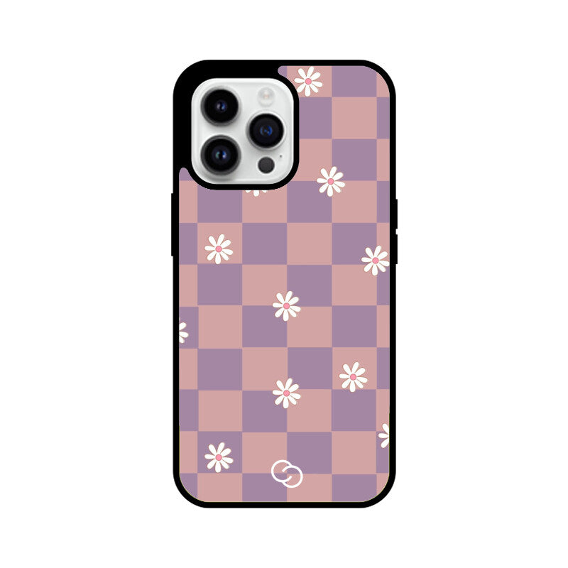 Daisy Checkers Glass Case