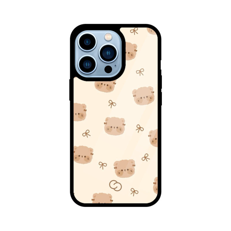 Beary Cute Glass Case