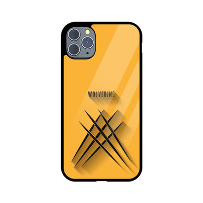 Wolverine Shadow Slash Glass Case