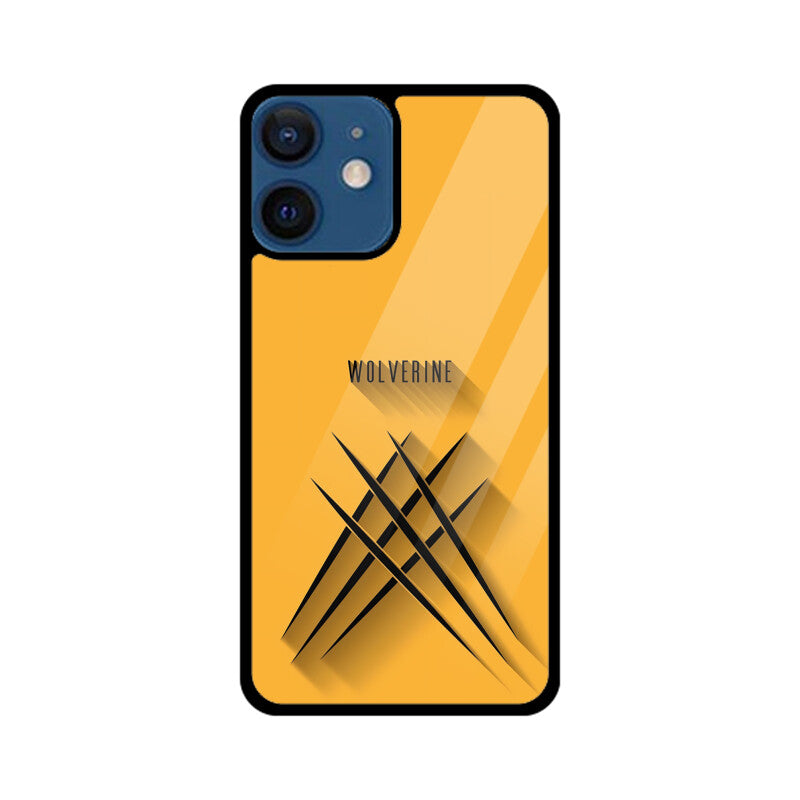 Wolverine Shadow Slash Glass Case