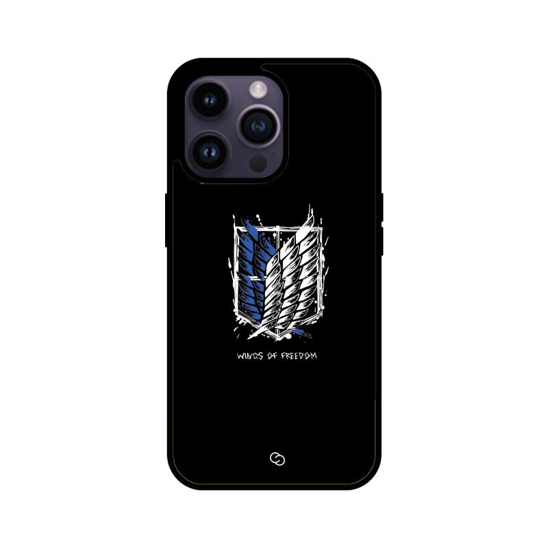 AOT "Wings of Freedom" Glass Case