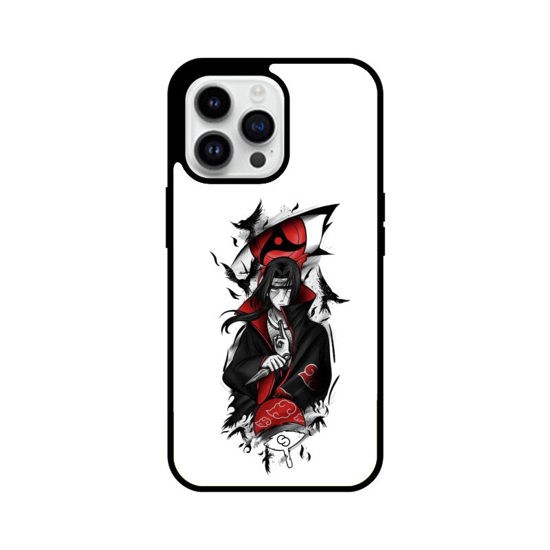 Itachi Uchiha - Eyes of the Crow Glass Case