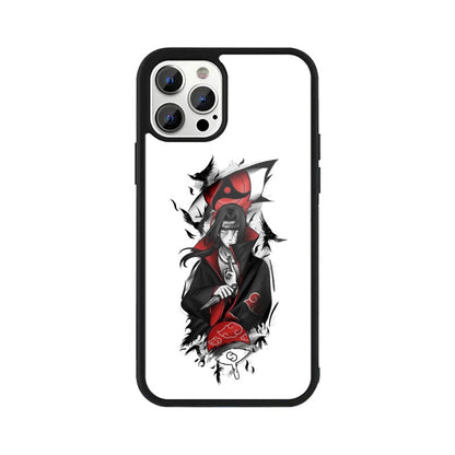 Itachi Uchiha - Eyes of the Crow Glass Case