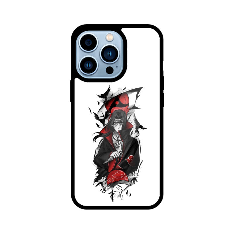 Itachi Uchiha - Eyes of the Crow Glass Case