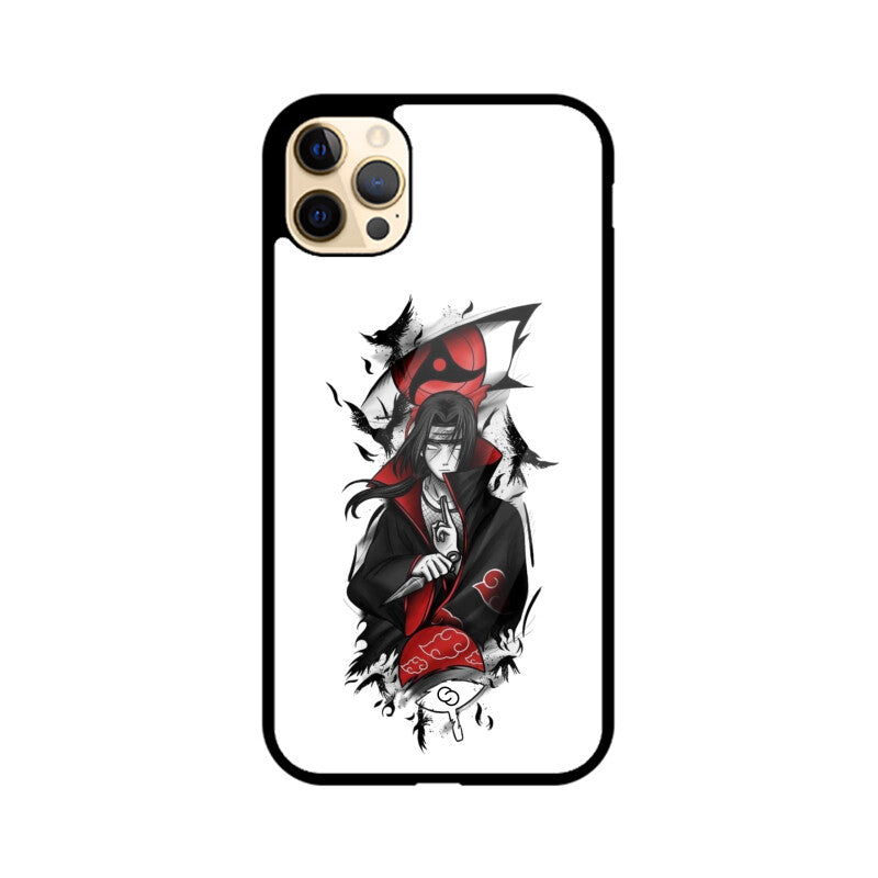 Itachi Uchiha - Eyes of the Crow Glass Case