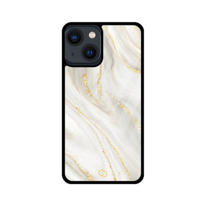 Premium White Marble Glass Case