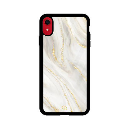 Premium White Marble Glass Case