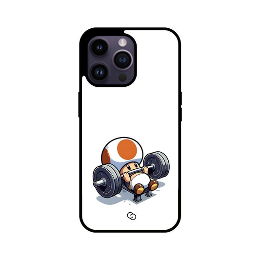 Gym Toad Glass Case