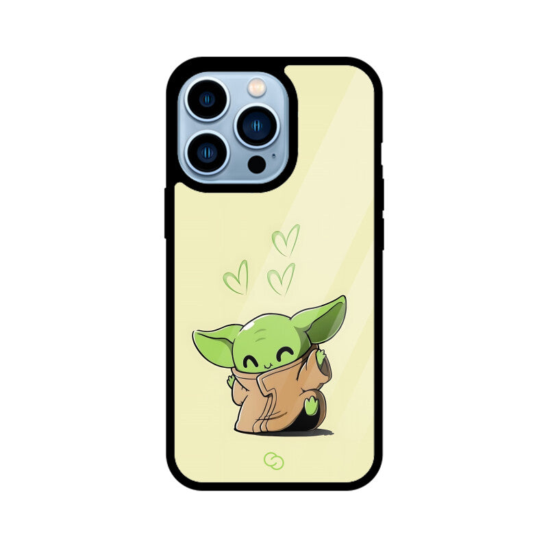 Baby Yoda Glass Case