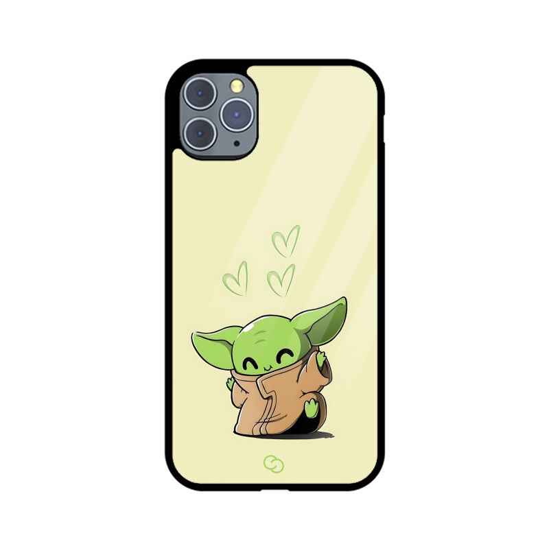 Baby Yoda Glass Case