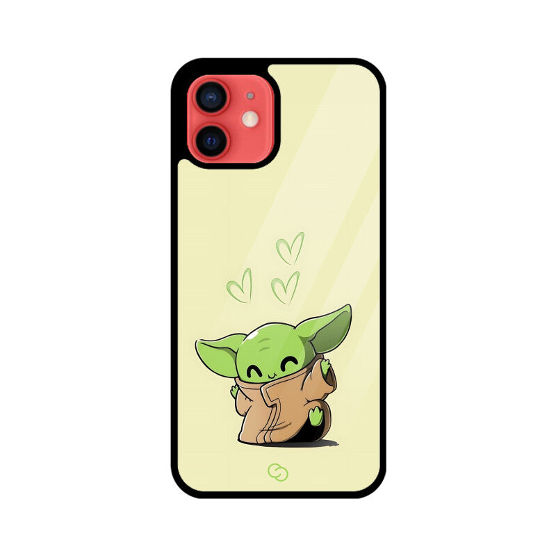 Baby Yoda Glass Case