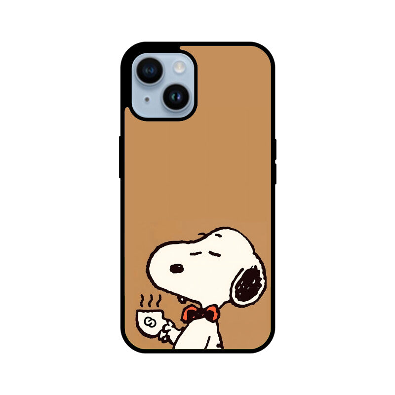 Snoopy Chic Glass Case