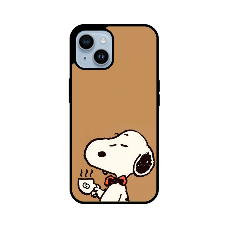 Snoopy Chic Glass Case