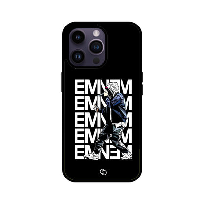 Rap God Repeat Glass Case