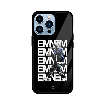 Rap God Repeat Glass Case