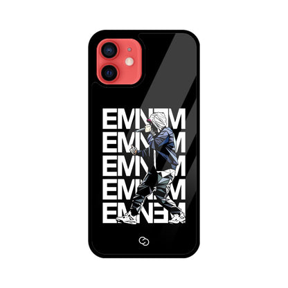 Rap God Repeat Glass Case