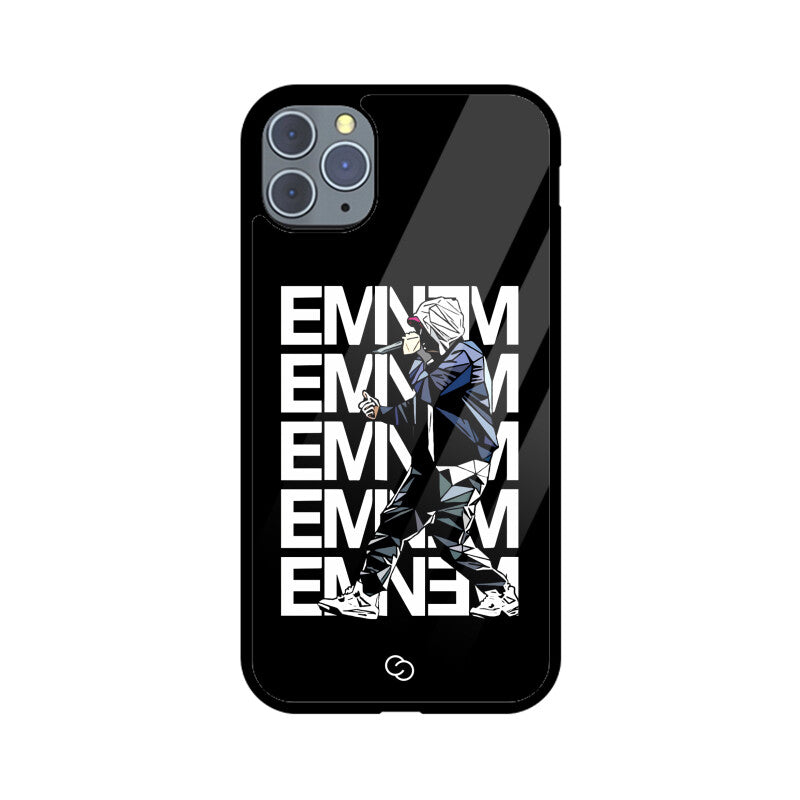 Rap God Repeat Glass Case