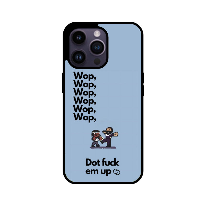 Wop Em Up - Kendrick Lamar Glass Case