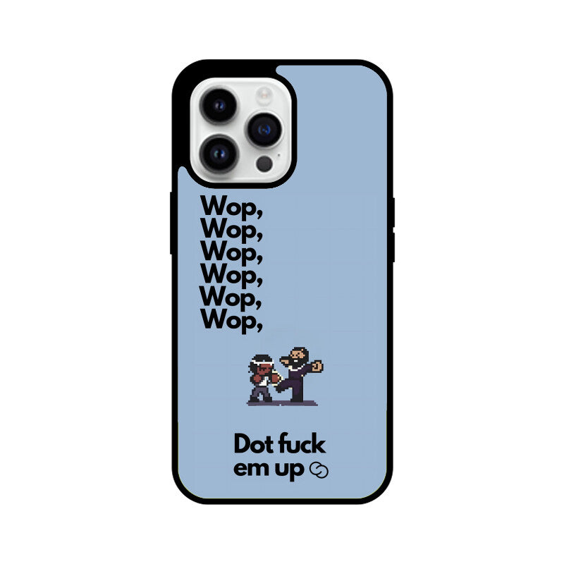 Wop Em Up - Kendrick Lamar Glass Case