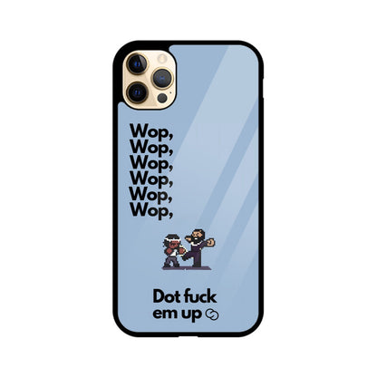 Wop Em Up - Kendrick Lamar Glass Case