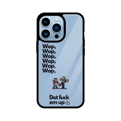 Wop Em Up - Kendrick Lamar Glass Case