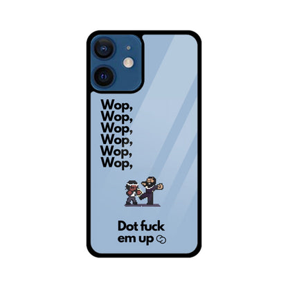 Wop Em Up - Kendrick Lamar Glass Case