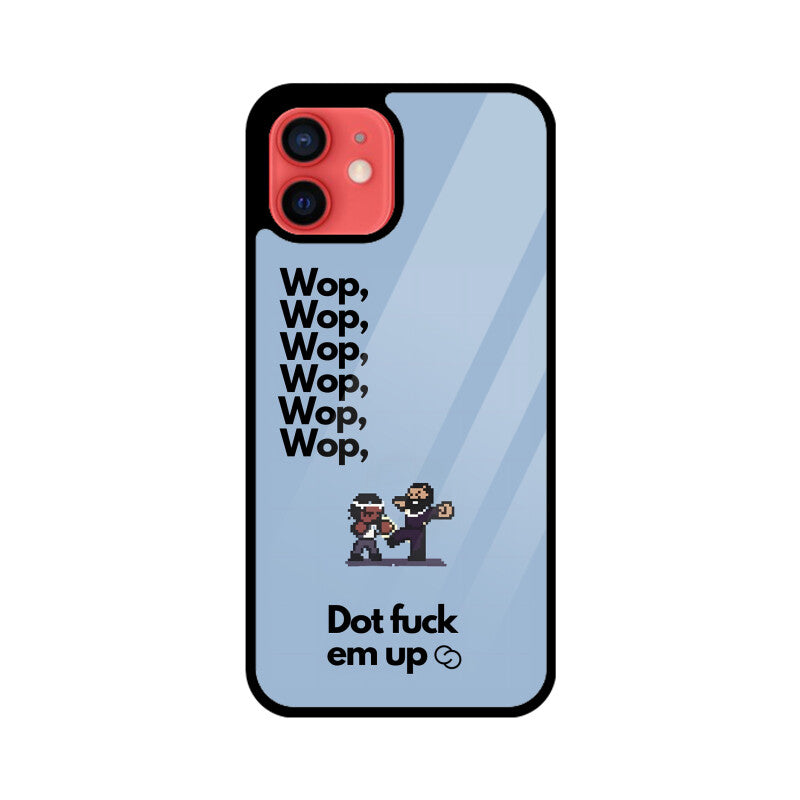 Wop Em Up - Kendrick Lamar Glass Case