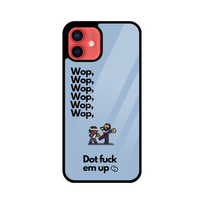 Wop Em Up - Kendrick Lamar Glass Case