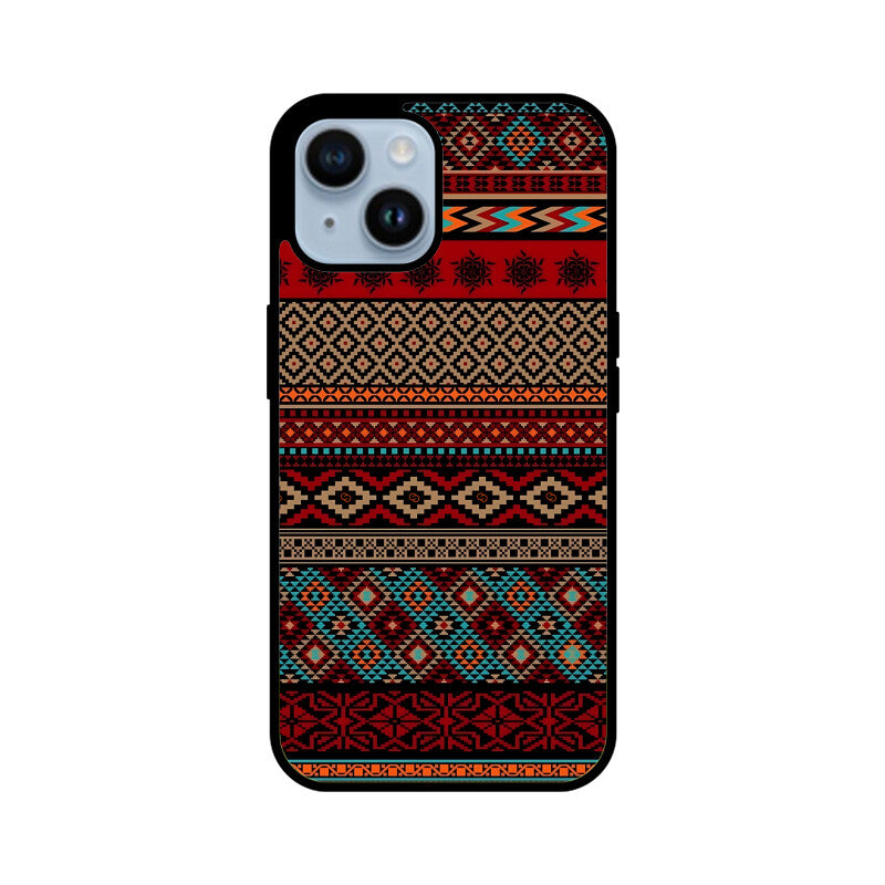 Ethnic Tribal Glass Case