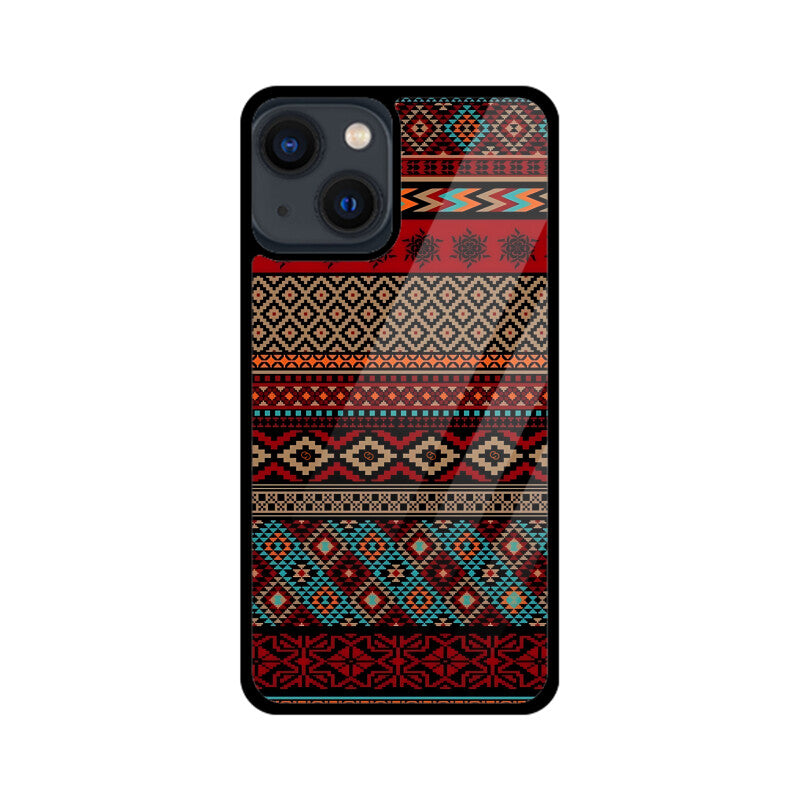 Ethnic Tribal Glass Case