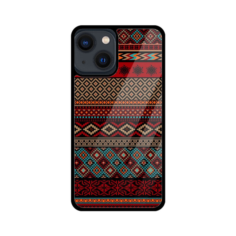 Ethnic Tribal Glass Case