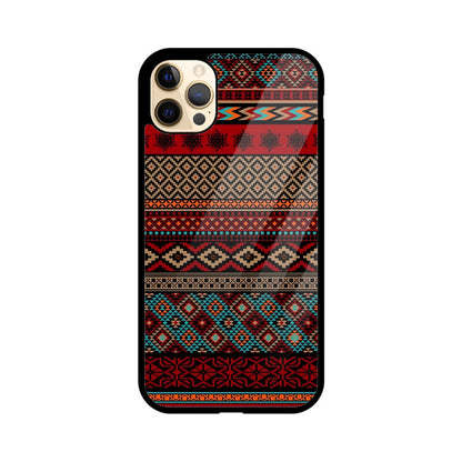 Ethnic Tribal Glass Case