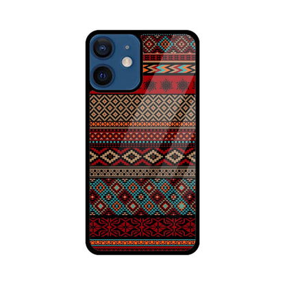 Ethnic Tribal Glass Case