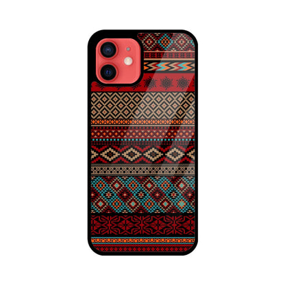 Ethnic Tribal Glass Case