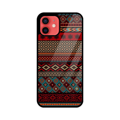 Ethnic Tribal Glass Case