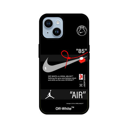 Off White Jordan Nike Glass Case