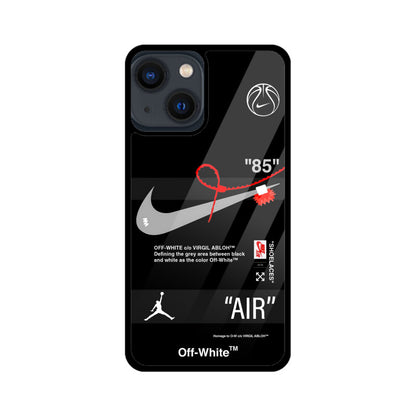 Off White Jordan Nike Glass Case