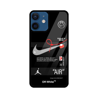 Off White Jordan Nike Glass Case