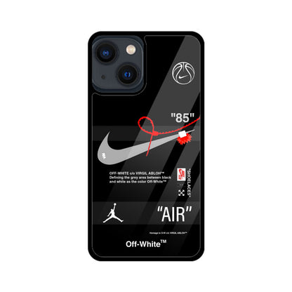 Off White Jordan Nike Glass Case