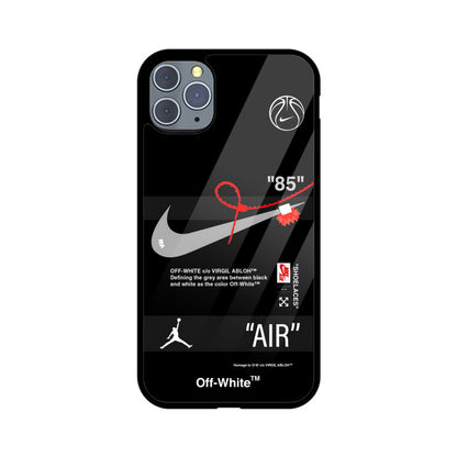 Off White Jordan Nike Glass Case